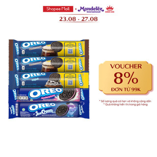 [Livestream] - Combo 5 bánh quy Oreo mix vị, thanh 119.6g x 5
