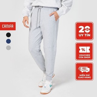 Quần nỉ jogger nam canifa chất liệu vảy cá 8bp21w002