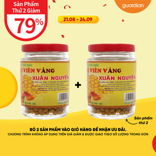 Mật ong nghệ viên vàng xuân nguyên 100gr