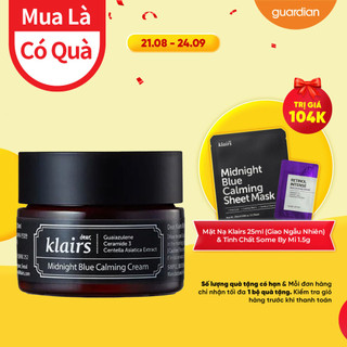 Kem Dưỡng Hồi Phục Midnight Blue Calming Cream Klairs 30ml