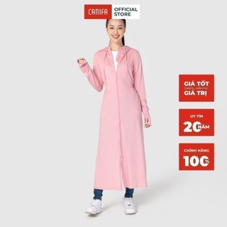 Áo khoác chống nắng nữ dáng dài Canifa 6OT21S002