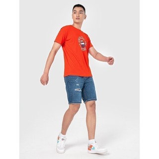 Quần short nam chất jean cotton USA kiểu dáng cơ bản CANIFA - 8BS21C001