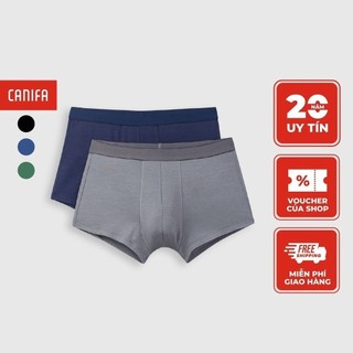 Set 2 quần lót nam dáng quần đùi boxer CANIFA - 8US20A005