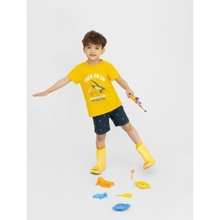 Áo phông bé trai cotton USA in hình CANIFA - 2TS21S020-SY181