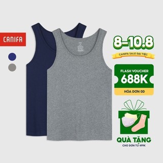 Combo 2 áo mặc trong cho nam canifa - 8is20a001