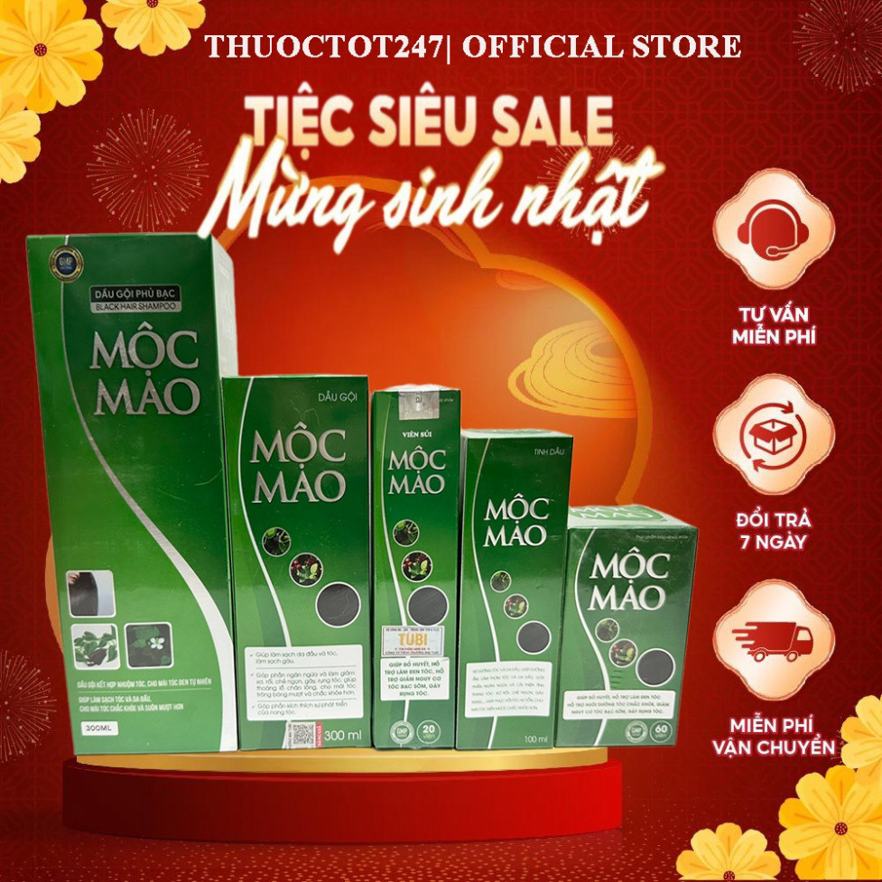 ✅ COMBO CHĂM SÓC TÓC DẦU GỘI ALIKA FOR WOMEN MỘC MAO - BỘ TÓC MỘC MAO MỘC MAO GIÚP MÁI TÓC KHOẺ ĐẸP