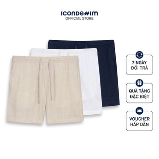 Quần shorts thun linen regular fit length qsid0177