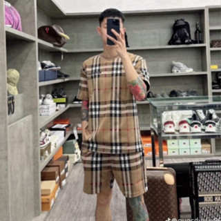  Bộ Quần Áo Nam BBR Kẻ Siêu Đẹp - Bộ Quần Áo Nam Mùa Hè BBR Mẫu Mới Vải Dệt Cao Cấp Trend 2024 