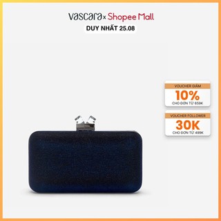 Vascara clutch dự tiệc khóa crystal - clu 0111