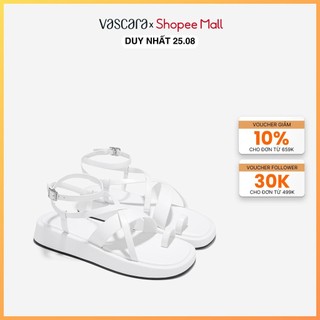 Vascara giày sandal flatform xỏ ngón - sdk 0346