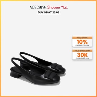 Vascara giày slingback nhấn trang trí - bmn 0649