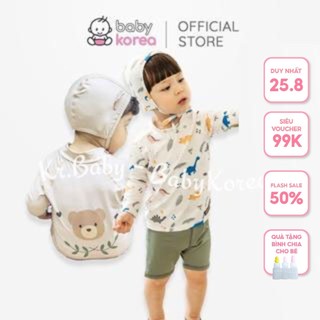 Sale (Chính hãng) Giày bơi Aqua đế chống trơn hoạ tiết đáng yêu KoongsKoongs made in Korea cho bé thời trang trẻ em