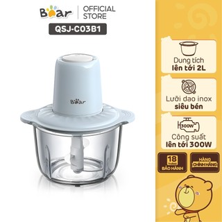 Máy xay thực phẩm đa năng 2l bear qsj-c03b1 - hàng chính hãng