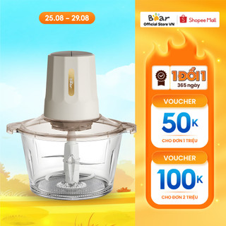 Máy xay thực phẩm, máy xay thịt 2l bear qsj-e03b2 - hàng chính hãng