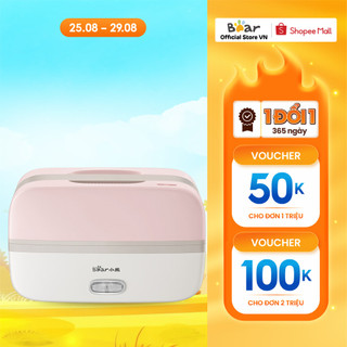 Hộp Cơm Điện Cầm Tay Đa Năng Bear DFH-B10J2 - Chính Hãng - BH 18 Tháng