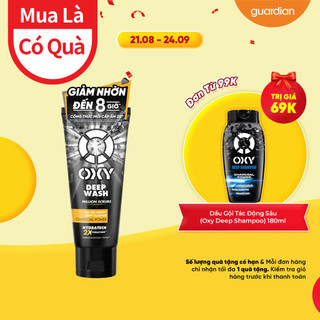Kem Rửa Mặt Làm Sạch Sâu Có Hạt Deep Wash Scrub Formula Oxy 100Gr