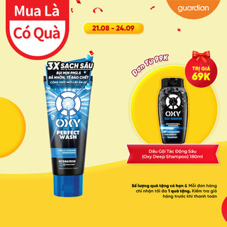 Kem Rửa Mặt Mát Lạnh Perfect Wash Oxy 100Gr