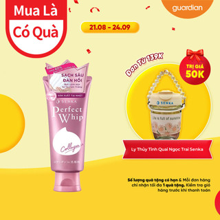 Sữa Rửa Mặt Ẩm Mịn Và Săn Chắc Da Perfect Whip Collagen In Senka 120Gr