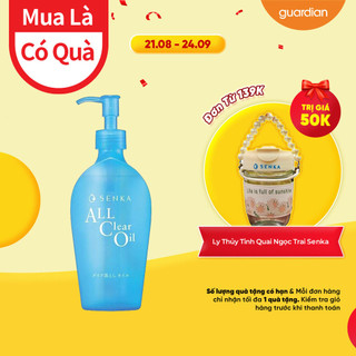 Dầu Tẩy Trang Làm Sạch Sâu, Dưỡng Ẩm Da All Clear Oil Senka 230ml