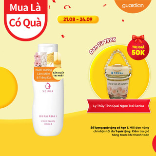 Nước Dưỡng Làm Mềm & Giúp Sáng Da Senka White Beauty Lotion 200ml