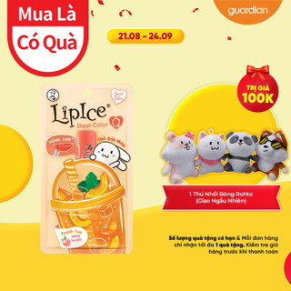 Son Dưỡng Có Màu Lipice Sheer Color Q Thỏ Bảy Màu Hồng Cam 2,4Gr