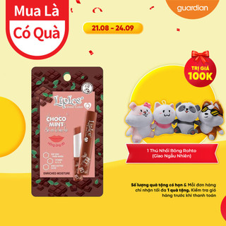 Son Dưỡng Có Màu Lipice Sheer Color Q Choco Mint Hồng Ửng Đỏ 2,4Gr