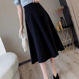 Chân váy xoè dáng dài 70cm cực chất - thời trang công sở nữ