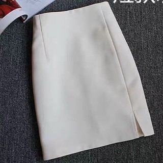 Chân váy bút chì sẻ trước đùi dáng ngắn 45cm