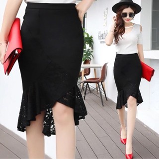 [Rẻ vô địch] Chân váy đuôi cá phối ren chéo vạt ĐỘC Và LẠ