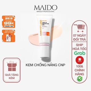 Kem chống nắng vật lý CNP LABORATORY nâng tone da Spf42 Pa +++ cao cấp S015 MAIDO cosmetics