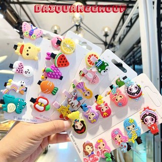 Kẹp tóc phụ kiện tóc cho bé gái xinh xắn , Cặp tóc mái cho bé cute hoạt hình công chúa Hàn Quốc