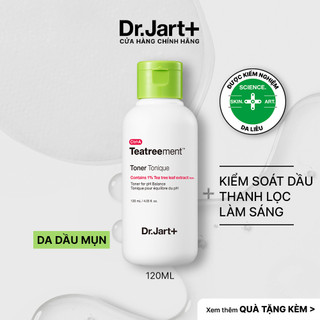 Nước hoa hồng Dr.Jart+ Ctrl+A Teatreement 120ml | Toner cho da nhờn và dễ bị mụn