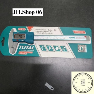 150mm thước kẹp điện tử thân nhựa total tmt331501