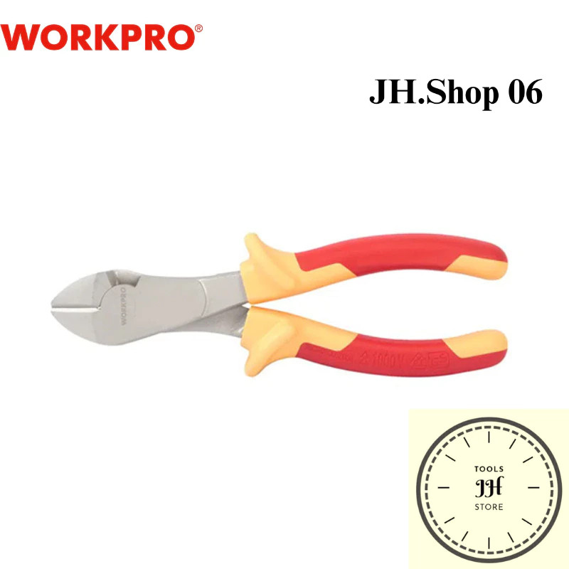 kìm cắt cách điện 1000 volt workpro đủ size hàng công ty
