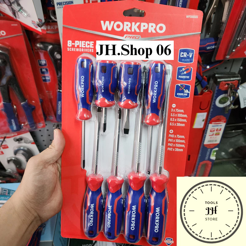 Bộ tua vít 8 chi tiết Workpro WP200505