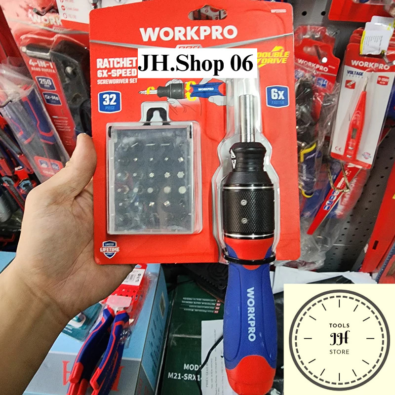 Bộ tua vít đổi đầu (1 set = 32 PCS ) Workpro - WP221055