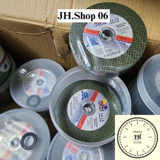 1 hộp 50 viên đá cắt sắt inox cá heo 100mm usaton xanh