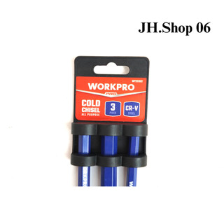 Bộ đục sắt 3 cái Workpro WP201302