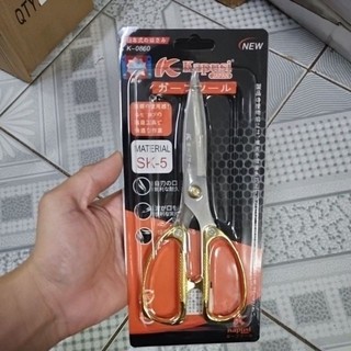 Kéo bếp kapusi cán vàng japan
