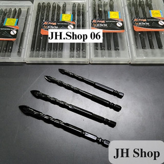Mũi khoan đa năng khoan tường, gạch, kính, sắt, gỗ KAPUSI JAPAN chuôi lục giác 6mm bắn vít