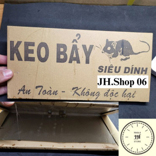 keo dính chuột loại siêu dính hàng cao cấp có mồi an toàn, không độc hại (bìa carton)