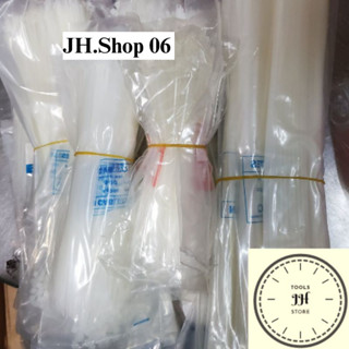 (giá sĩ) bịch 70 dây rút nhựa, dây thít nhựa trắng đen đủ size (1 bịch khoảng 70 sợi) (10cm đến 25cm)