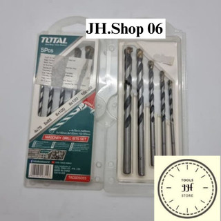 4-10mm bộ mũi khoan bê tông 5 chi tiết total tacsd5055