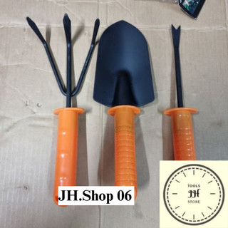 bộ dụng cụ làm vườn 3 món xẻng cuốc bồ cào (Century)