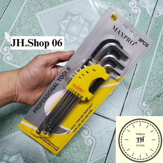 bộ lục giác bi 9 cây maxpro loại dài hàng taiwan
