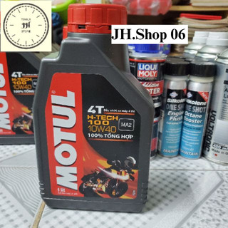 Nhớt Motul H-Tech 100 10w40 1 lít 100% tổng hợp