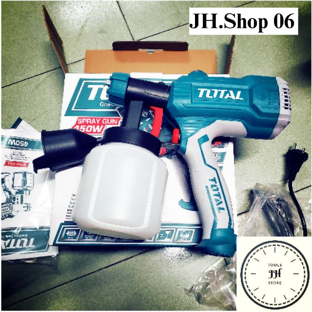 MÁY PHUN SƠN BẰNG ĐIỆN 450W TOTAL (TT3506)