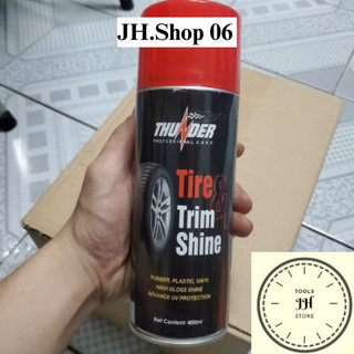 Chai Thunder 400ml xịt bảo dưỡng, làm bóng tăng tuổi thọ VỎ XE, NHỰA XE