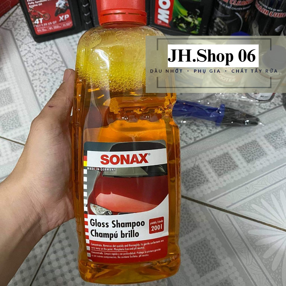 Sonax Gloss Shampoo 1lit nước rửa xe