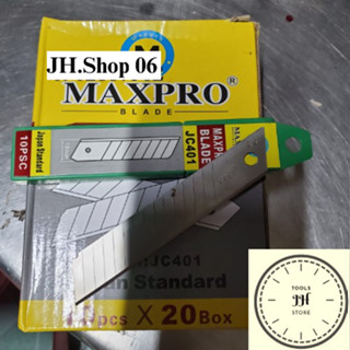  10 lưỡi dao rọc giấy maxpro hàng công ty  18mm A100  